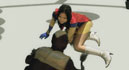 Hyper Sexy Heroine NEXT Sun Fighter Leona - The Trap of The Art Monster Efdel013